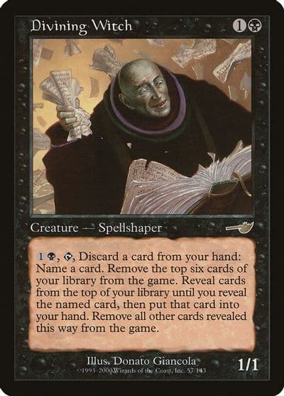 Divining Witch Nemesis Magic card