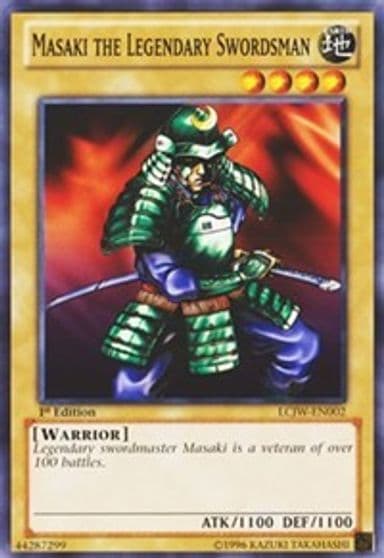 Masaki the Legendary Swordsman Legendary Collection 4: Joey's World Yu-Gi-Oh! card