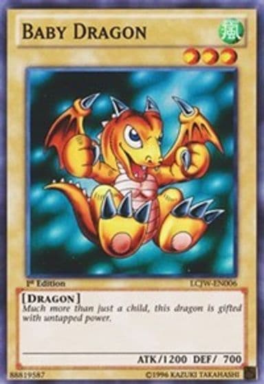 Baby Dragon Legendary Collection 4: Joey's World Yu-Gi-Oh! card