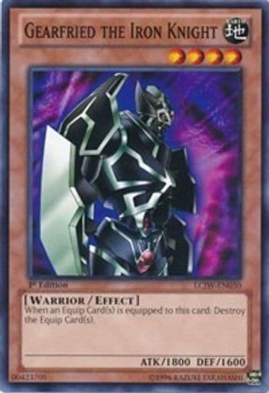 Gearfried the Iron Knight Legendary Collection 4: Joey's World Yu-Gi-Oh! card