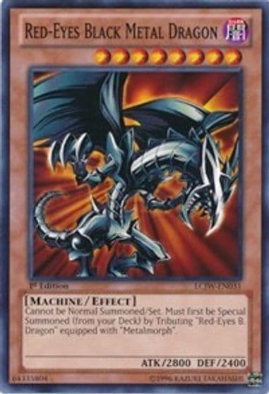Red Eyes Black Metal Dragon Legendary Collection 4: Joey's World Yu-Gi-Oh! card