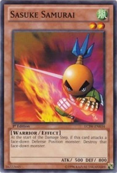 Sasuke Samurai Legendary Collection 4: Joey's World Yu-Gi-Oh! card