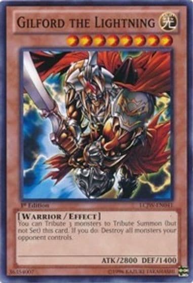 Gilford the Lightning Legendary Collection 4: Joey's World Yu-Gi-Oh! card