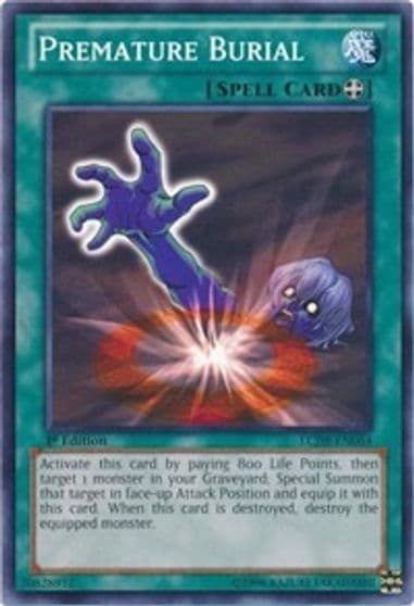 Premature Burial Legendary Collection 4: Joey's World Yu-Gi-Oh! card