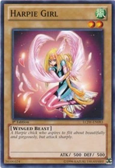 Harpie Girl Legendary Collection 4: Joey's World Yu-Gi-Oh! card