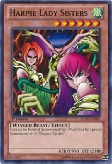 Harpie Lady Sisters Legendary Collection 4: Joey's World Yu-Gi-Oh! card