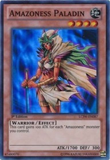 Amazoness Paladin Legendary Collection 4: Joey's World Yu-Gi-Oh! card