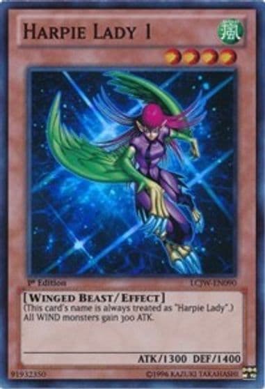 Harpie Lady 1 Legendary Collection 4: Joey's World Yu-Gi-Oh! card