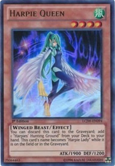 Harpie Queen Legendary Collection 4: Joey's World Yu-Gi-Oh! card