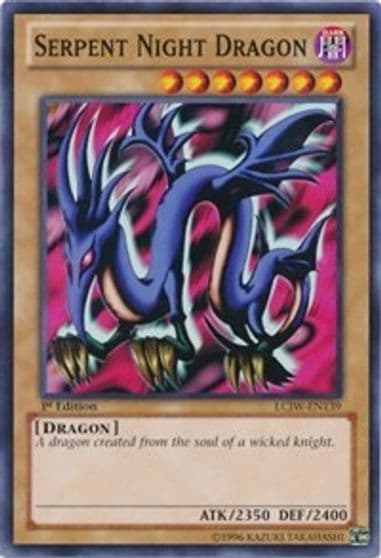 Serpent Night Dragon Legendary Collection 4: Joey's World Yu-Gi-Oh! card