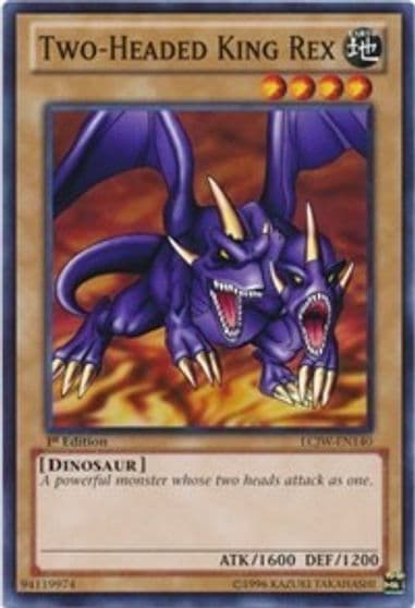Two Headed King Rex Legendary Collection 4: Joey's World Yu-Gi-Oh! card
