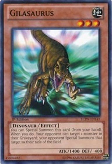 Gilasaurus Legendary Collection 4: Joey's World Yu-Gi-Oh! card