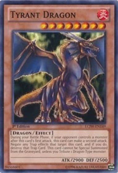 Tyrant Dragon Legendary Collection 4: Joey's World Yu-Gi-Oh! card