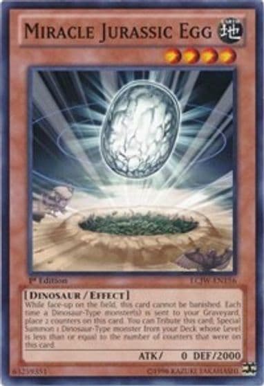 Miracle Jurassic Egg Legendary Collection 4: Joey's World Yu-Gi-Oh! card