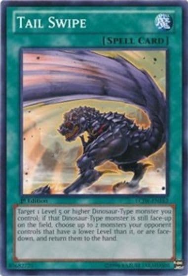 Tail Swipe Legendary Collection 4: Joey's World Yu-Gi-Oh! card