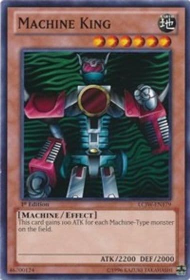 Machine King Legendary Collection 4: Joey's World Yu-Gi-Oh! card
