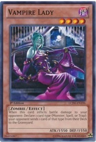 Vampire Lady Legendary Collection 4: Joey's World Yu-Gi-Oh! card