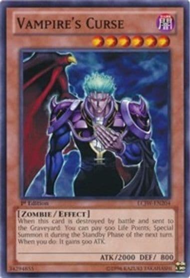 Vampires Curse Legendary Collection 4: Joey's World Yu-Gi-Oh! card