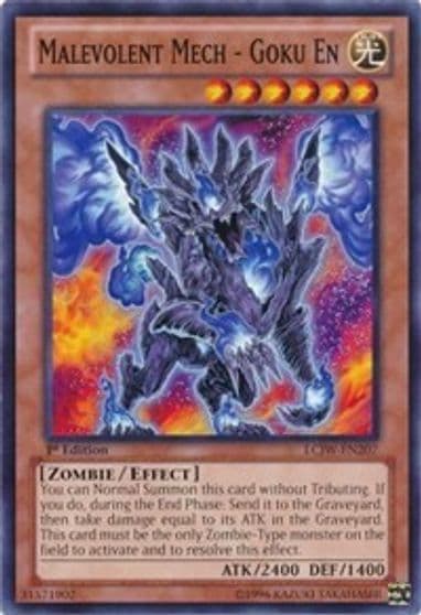 Malevolent Mech Goku En Legendary Collection 4: Joey's World Yu-Gi-Oh! card