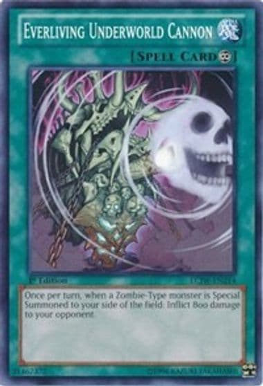 Everliving Underworld Cannon Legendary Collection 4: Joey's World Yu-Gi-Oh! card