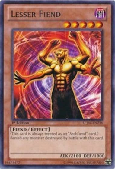 Lesser Fiend Legendary Collection 4: Joey's World Yu-Gi-Oh! card