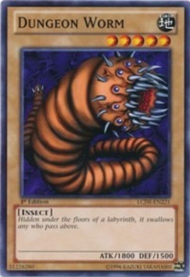 Dungeon Worm Legendary Collection 4: Joey's World Yu-Gi-Oh! card