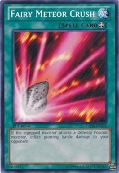 Fairy Meteor Crush Legendary Collection 4: Joey's World Yu-Gi-Oh! card