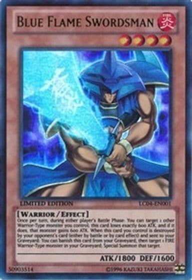 Blue Flame Swordsman Legendary Collection 4: Joey's World Yu-Gi-Oh! card