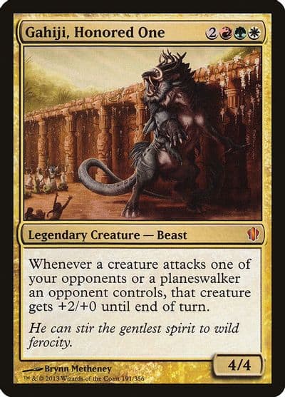 Gahiji Honored One Commander 2013 Magic card