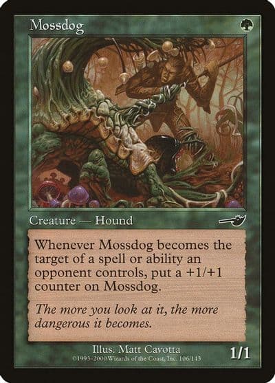 Mossdog Nemesis Magic card