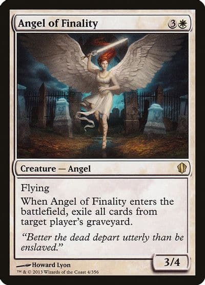 Angel of Finality Commander 2013 Magic card