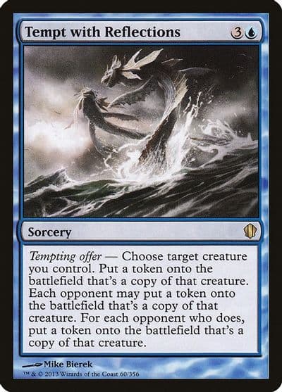 Tempt with Reflections Commander 2013 Magic card