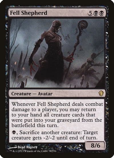 Fell Shepherd Commander 2013 Magic card