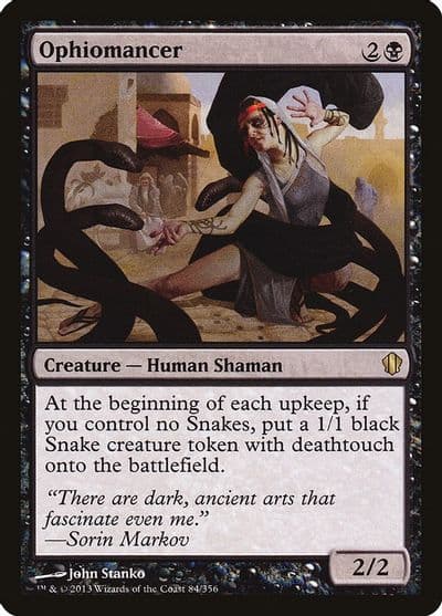 Ophiomancer Commander 2013 Magic card