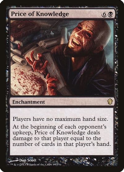 Price of Knowledge Commander 2013 Magic card