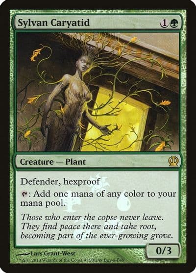 Sylvan Caryatid Buy-A-Box Promos Magic card