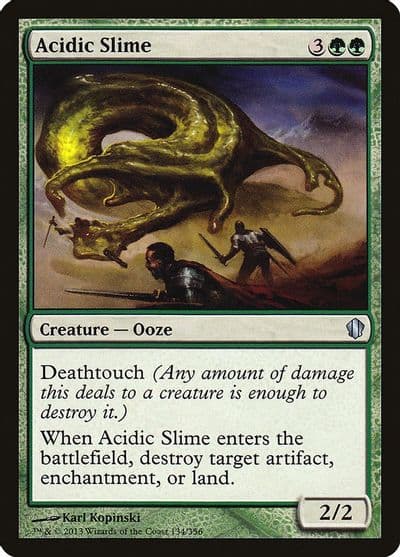 Acidic Slime Commander 2013 Magic card