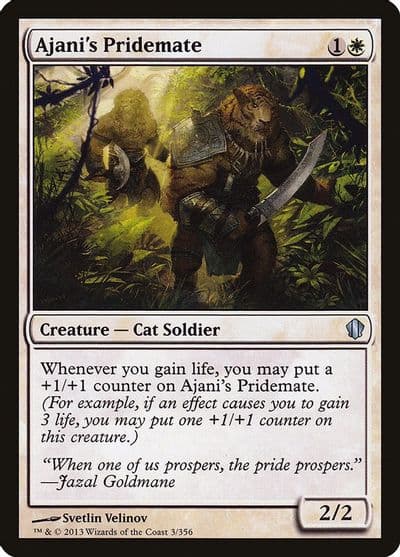 Ajanis Pridemate Commander 2013 Magic card