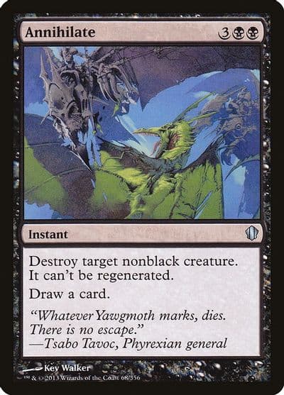 Annihilate Commander 2013 Magic card