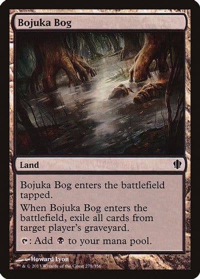 Bojuka Bog Commander 2013 Magic card