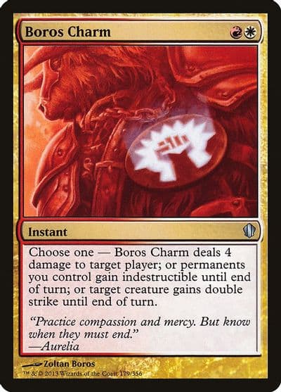 Boros Charm Commander 2013 Magic card