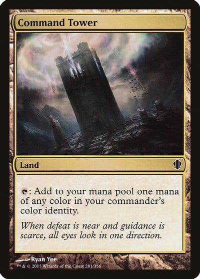 Command Tower Commander 2013 Magic card