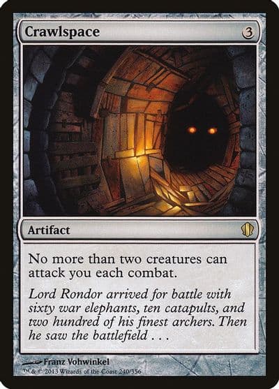Crawlspace Commander 2013 Magic card