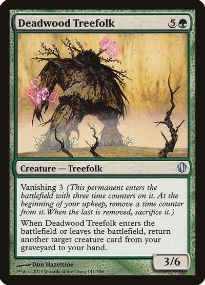 Deadwood Treefolk Commander 2013 Magic card