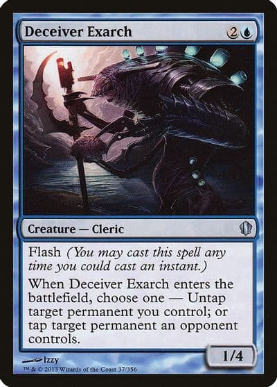 Deceiver Exarch Commander 2013 Magic card