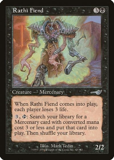 Rathi Fiend Nemesis Magic card