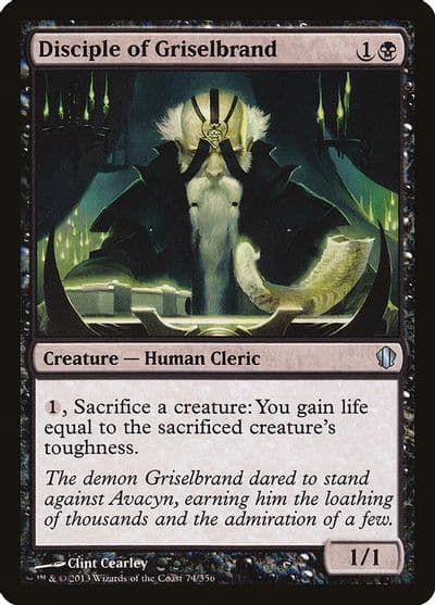 Disciple of Griselbrand Commander 2013 Magic card