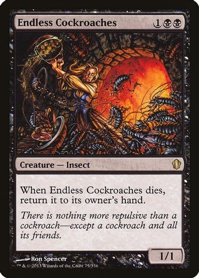 Endless Cockroaches Commander 2013 Magic card