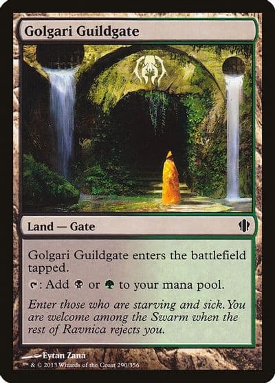 Golgari Guildgate Commander 2013 Magic card