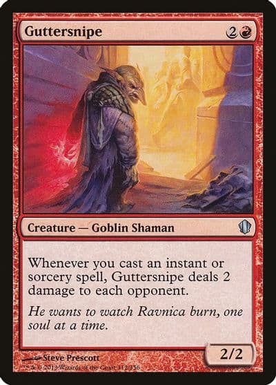 Guttersnipe Commander 2013 Magic card